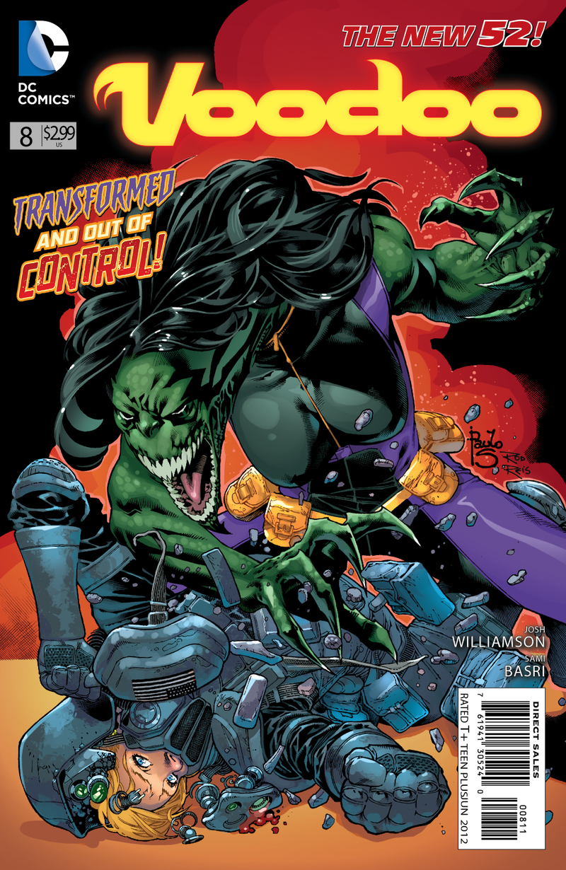 Illustration for article titled An exclusive sneak peek of DC Comics' alien exotic dancer comic, Voodoo